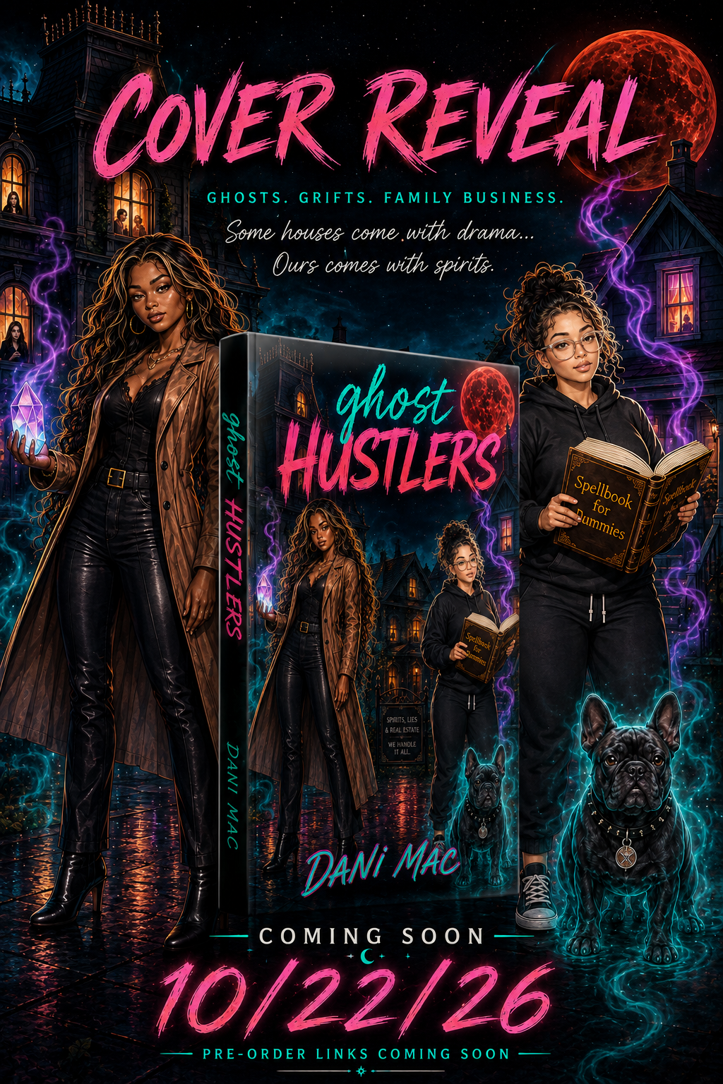Ghost Hustlers cover reveal artwork