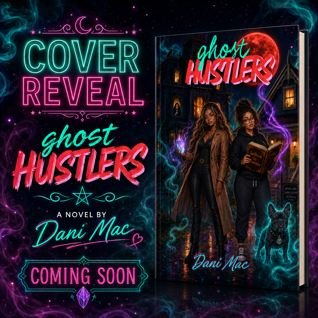 Ghost Hustlers cover reveal artwork